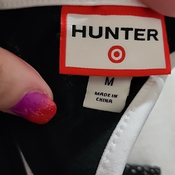 Hunter for Target black midi t back mesh dress size medium - Picture 8 of 9